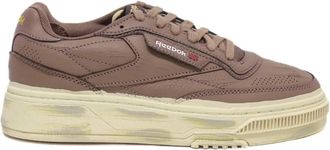 Reebok Club C LTD - Dames - Tennisschoenen - Bruin - 38 1/2 EU - Leer - Fitness