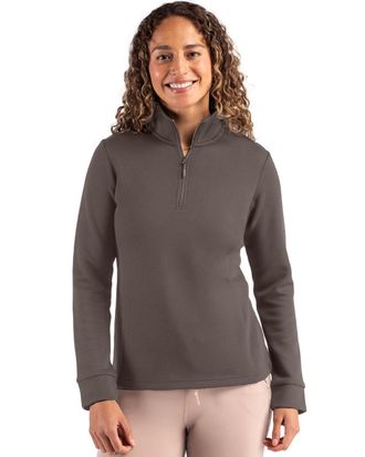 Clique Haven Recycled Womens Quarter Zip Sweatshirt