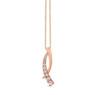 Le Vian Ladies Nude Palette Necklaces set in 14K Strawberry Gold