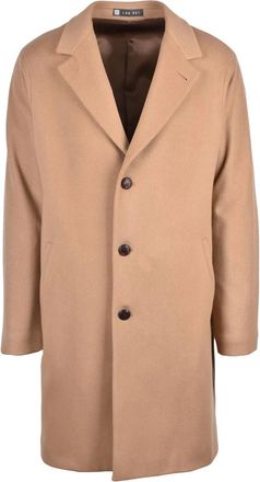 Lab 001 Beige Virgin Wool Tailored Coat