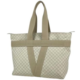 Bottega Veneta Pre-owned Vintage Rubber Tote Bag - Pre-owned - Mujer - Beige - ONE SIZE