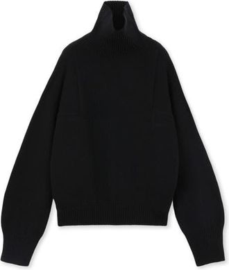 Fortela Lucy High Neck Sweater in Black at Nordstrom, Size X-Small Eu