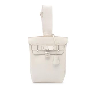 Herm&egrave;s Kelly Hac A Dos PM in Gris Perle Togo Leather with Palldium Hardware