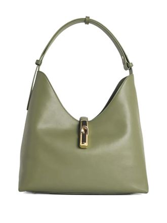 Furla Goccia leather shoulder bag - Verde