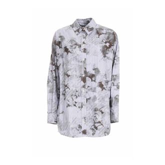 Roberto Cavalli Camicia Fantasia - - Blouses & Shirts - Donna - Multicolore - S