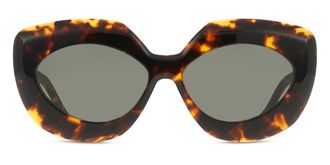 Agent Provocateur Edena Shell Womens Sunglasses Tortoiseshell Size 57