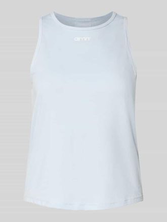 Aim'n Top mit Rundhalsausschnitt und Logo in Hellblau, Gr&ouml;&szlig;e XL