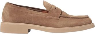 Doucal's Flat Loafer - Heren - Loafers - Bruin - 42 EU - Schoenen