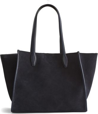 Madewell Suede Lexington Tote in Juniper Berry at Nordstrom