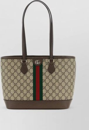Gucci ophidia medium shoulder bag gg stripe