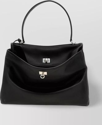 Balenciaga rodeo medium leather shoulder bag