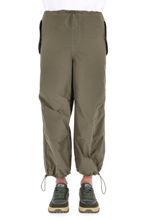 Autry Nylon Scrub Over Fit Trousers