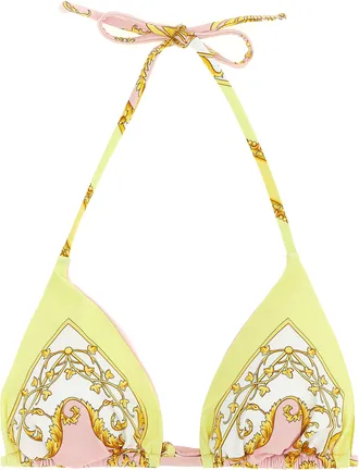Versace Multicolor Nylon Womens Bra