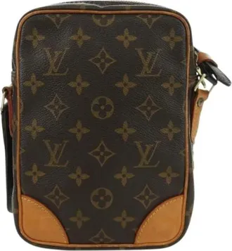 Louis Vuitton Vintage, unisex, Bruin, ONE Size, Leer, Pre-owned Vintage Cross Body Bag