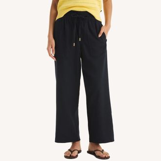 Nautica Womens Linen Pant