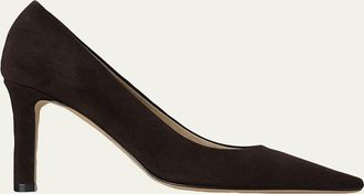 The Row 80mm Carla Suede Pumps