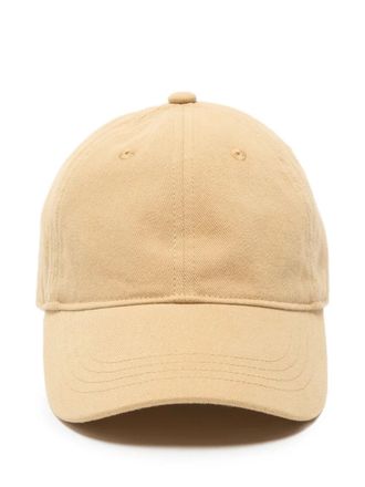 Acne Studios Twill pet met geborduurd logo - Beige