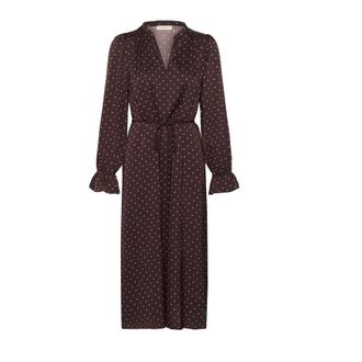 Inwear Kleedjes, Dames, Bruin, L, Maxi Jurken