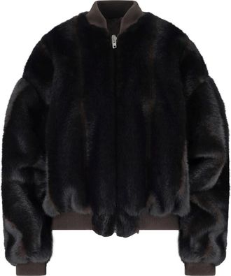 Maison Margiela Giacca Bomber In Pelliccia Faux