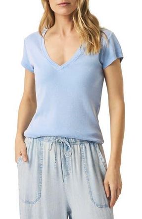 Splendid Faye V-Neck Tee in Steel Blue at Nordstrom Rack, Size Small