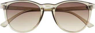 BP. School Boy Gradient Cat Eye Sunglasses in Crystal Olive at Nordstrom