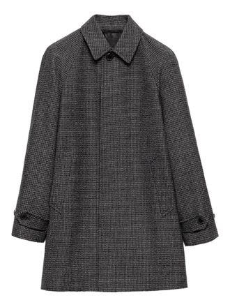 Prada Cappotto con maniche raglan - Grigio