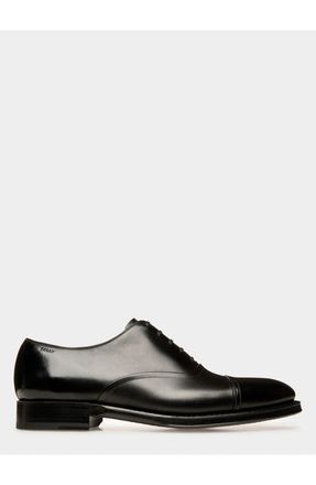 Bally Scribe Un Oxford in Calf Leather in Black at Nordstrom, Size 42.5