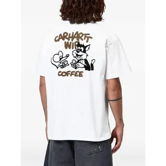 Carhartt Work in Progress Graphic Print T-Shirt - White