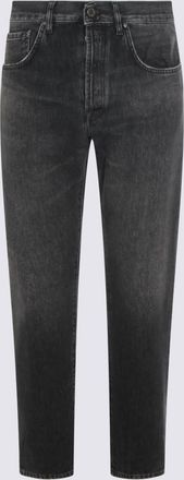 Pantaloni Torino Dark Grey Cotton Jeans