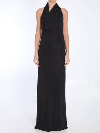 Khaite Womens Roza Dress - Black viscose - Size Medium