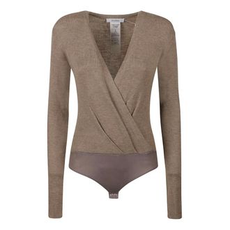 Max Mara Mxmgelato - Dames - Tops - Beige - Maat: XS