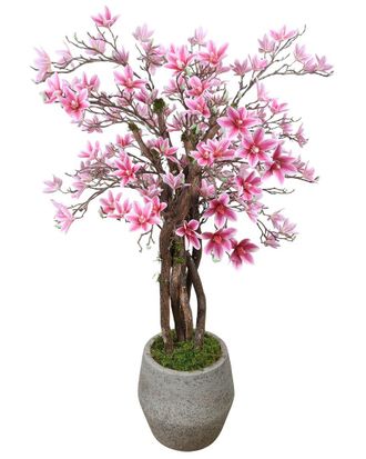 Creative Displays Inc. Magnolia Tree In Stone Pot