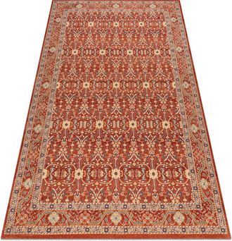 RugsX Rugsx - Wool Carpet legend 468 12 GB300 osta - Ornament, frame exclusive red / beige red 80x160 cm