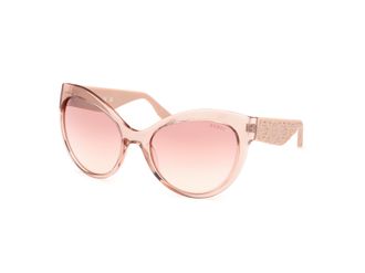 Guess Bordeaux Mirror Butterfly Ladies Sunglasses GU00130 57U 61