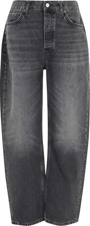 Anine Bing Fritz Jeans - Dames - Loose Fit Jeans - Zwart - W27 - Jeans