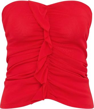 Paris Georgia Strapless top - Rood