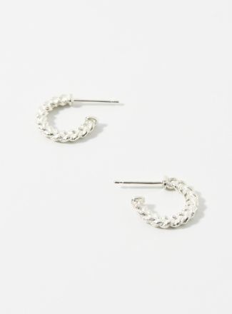 Bleue Burnham Mens Braided earrings