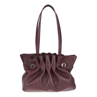 Ferragamo Shoulder Bags, female, Purple, Size: ONE SIZE Soft Bag