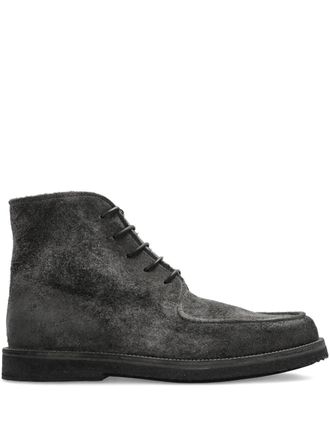 Marsèll lace-up suede boots - Grey