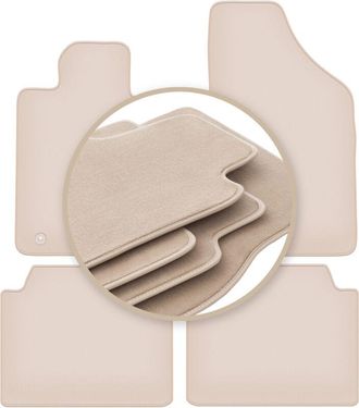 OEM Alfombrillas Premium Beige Para: Renault Safrane Liftback 1992-2000