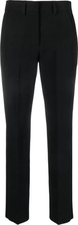 Philipp Plein slim cut tailored trousers - women - Elastane/Polyester - L - Black