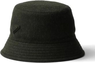 Prada Cappello bucket Loden - Verde