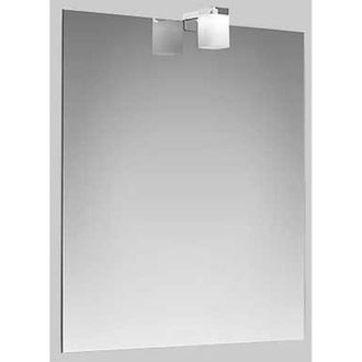 Made in Italy SPECCHIO A FILO ELBA CON LAMPADA LED - Cm 45 x 65