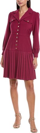 Nanette Lepore Pleated Drop-Waist Dress