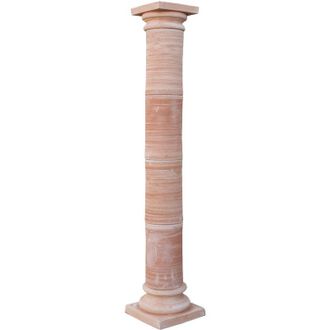 Biscottini International Biscottini - Columna De P&eacute;rgola De Terracota 100% Made In Italy Totalmente Artesanal
