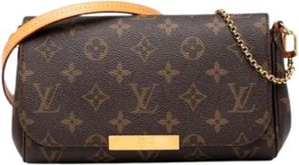 Louis Vuitton Pre-owned Cross Body Bags, female, Brown, Size: ONE SIZE Pre-owned Vintage Canvas Crossbody Bag