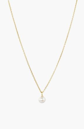 Mejuri Mini Pearl Pendant Necklace by MEJURI at Nordstrom