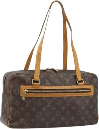 Louis Vuitton Pre-owned Shoulder Bags, female, Brown, Size: ONE SIZE Pre-owned Vintage Monogram Hand Bag