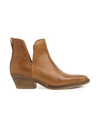 Celtic & Co. Split Detail Ankle Boot in Tan at Nordstrom, Size 11