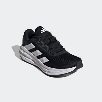 adidas Laufschuh ADIDAS PERFORMANCE QUESTAR 3, Damen, Gr. 38,5, schwarz-weiss (core schwarz, cloud wei&szlig;, carbon), Synthetik, Textil, Schuhe Laufschuh